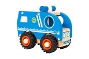 Treleker - Small Foot - Wooden Police Car Blue - 11077