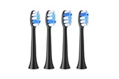 Elektrisk tannbørste - Fairywill Børstehoder P11/P80 (black) Toothbrush tips - FW-PW11 black 4 pcs