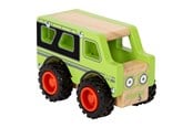 Babyleker - Small Foot - Wooden Off-Road Jeep Green - 12288