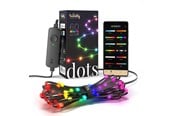 Smarthus - Twinkly Dots – 60 App-controlled RGB LEDs. 3 Meters. Black Wire. USB-powered. - TWD060STP-B