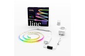 Smarthus - Twinkly Line Startsett – App-kontrollert RGB LED lysstripe, 1,5 meter, hvit, kan forlenges - TWL100STW-WEU