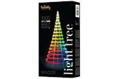 Smarthus - Twinkly Light Tree – 6 Meters Flag-pole Tree with 1000 RGB + Warm White LEDs. Black Wire. Pole not Included. - TWP01KSPP-BEU