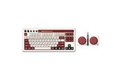 Tastatur - 8BitDo Retro Mechanical Keyboard - Fami Edition - Tastatur & Numerisk sett - Engelsk - Storbritannia - Brun - RET00377