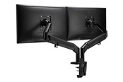 Skjermholder - Neomounts by NewStar Neomounts DS70-810BL2 mounting kit - full-motion adjustable dual arm - for 2 LCD displays - black - DS70-810BL2