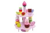 Rollelek - Small Foot - Wooden Etagere with Play Food Candy - 3312