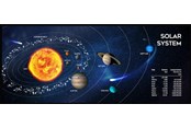 Musematte & Tilbehør  - Gembird Gaming mouse pad - extra large - Cosmos - MP-SOLARSYSTEM-XL-01