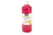 Kreative leker - Creall School paint Dark red 1 liter - 01806