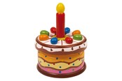 Treleker - Small Foot - Wooden Music Box Birthday Cake - 2483