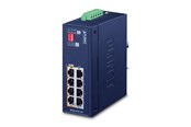 Switch/splitter - PLANET IPOE-470-12V Industrial 4-port Gigabit 802.3bt PoE++ Injector Hub - IPOE-470-12V