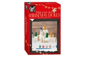 Kreative leker - Grafix Paint your own Wooden Christmas Figures 12pcs. - CR8016/GE