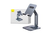 Nettbrett - Andre tilbehør - Baseus Desktop Biaxial Foldable Metal Stand  (for Tablets) Space Grey - B10431801811-00