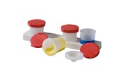 Kreative leker - Creall Holder with Anti-Spill Jars 320ml 4pcs. - 17060