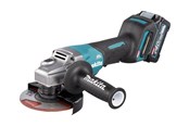 Vinkelsliper - Makita GA016GM201 - angle grinder - cordless - 125 mm - 2 batteries included charger - GA016GM201