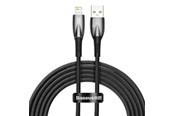 USB - Baseus USB cable for Lightning Glimmer Series 2.4A 2m (Black) - CADH000301