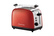 Brødrister - Russell Hobbs Brødrister Colours Plus 2S Toaster Red - 26554-56 - 26554-56