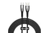 USB - Baseus USB cable for USB-C  Glimmer Series 100W 2m (Black) - CADH000501