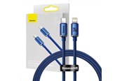 USB - Baseus Crystal cable USB-C to Lightning 20W 1.2m (blue) - CAJY000203