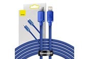 USB - Baseus Crystal Shine cable USB-C to Lightning 20W PD 2m (blue) - CAJY000303