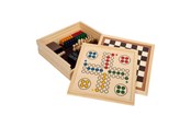 Brettspill & Puslespill - Small Foot - Wooden Games 7 Classics in Storage Box - 12322