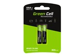 Batteri - Green Cell battery - 2 x AAA - NiMH - GR08