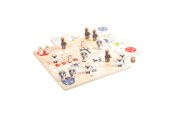 Brettspill & Puslespill - Small Foot - Wooden Games 4in1 Collection - 12228