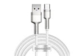 USB - Baseus USB cable for USB-C  Cafule 66W 2m (white) - CAKF000202