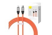 USB - Baseus Fast Charging cable  USB-C to Coolplay Series 1m 20W (orange) - CAKW000007