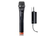 Mikrofon - Lenco MCW-011BK - Wireless microphone with 6.3 mm battery powered receiver - MCW-011BK