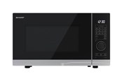 Mikrobølgeovn - Sharp Premium series YC-PG254AE-S - microwave oven with grill - freestanding - silver - YC-PG254AE-S