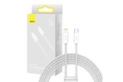 USB - Baseus USB-C cable for Lightning  Dynamic Series 20W 2m (white) - CALD000102