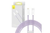 USB - Baseus USB-C cable for Lightning  Dynamic Series 20W 2m (purple) - CALD000105