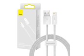 USB - Baseus Dynamic cable USB to Lightning 2.4A 1m (White) - CALD000402