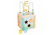 Babyleker - Small Foot - Wooden Activity Cube and Motor Skills - 11724