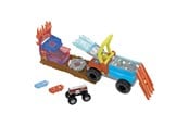 Leketøysbil - Hot Wheels Monster Trucks ARENA SMASHERS COLOR SHIFTERS 5-ALARM RESCUE Playset - HPN73