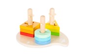 Babyleker - Small Foot - Wooden Shapes and Sorting Motor Skill - 11190