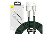 USB - Baseus USB cable for Lightning  Cafule 2.4A 2m (green) - CALJK-B06