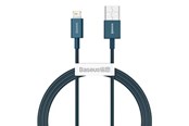 USB - Baseus Superior Series Cable USB to iP 2.4A 1m (blue) - CALYS-A03