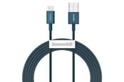 USB - Baseus Superior Series Cable USB to iP 2.4A 2m (blue) - CALYS-C03