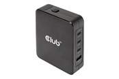 Mobil - Adaptere og ladere - Club 3D CAC-1917 power adapter - GaN technology - USB 3 x USB-C - 140 Watt - CAC-1917