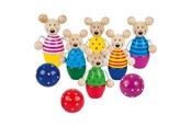 Utendørsleker - Goki Wooden Skittles Game 9pcs. - 56943