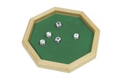 Brettspill & Puslespill - Goki Dice Board + Dice - 56954