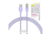 USB - Baseus Fast Charging cable  USB-A to Lightning Explorer Series 1m 2.4A (purple) - CATS010005