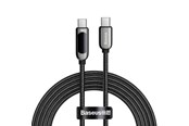 USB - Baseus Cable USB-C to USB-C  Display 100W 2m (black) - CATSK-C01