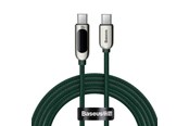 USB - Baseus Cable USB-C to USB-C  Display 100W 2m (green) - CATSK-C06