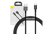 USB - Baseus Superior Series Cable USB to USB-C 66W 1m (black) - CATYS-01