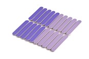 Annen personlig pleie - JJDK Nail files 20 pcs - Lavender tones - 4133