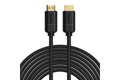 Skjermkabel - Baseus 2x HDMI 2.0 4K 30Hz Cable 3D HDR 18Gbps 8m (black) - CAKGQ-E01