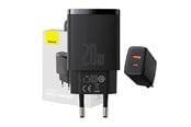 Mobil - Adaptere og ladere - Baseus Compact Quick Charger USB USB-C 20W (black) - CCXJ-B01