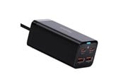 Mobil - Adaptere og ladere - Baseus GaN3 Pro 4 Ports Desktop Charger 2xUSB-C + 2xUSB 100W - Black - CCGP000101