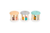 Babyleker - Small Foot - Wooden Baby Rattle Pastel 3pcs. - 11712